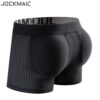 Men's Boxer Briefs Underwear Hip Lift Mesh Buttocks Padded Sponge - Image 2
