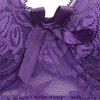 Plus Size Lace Push-Up Bra - Image 5